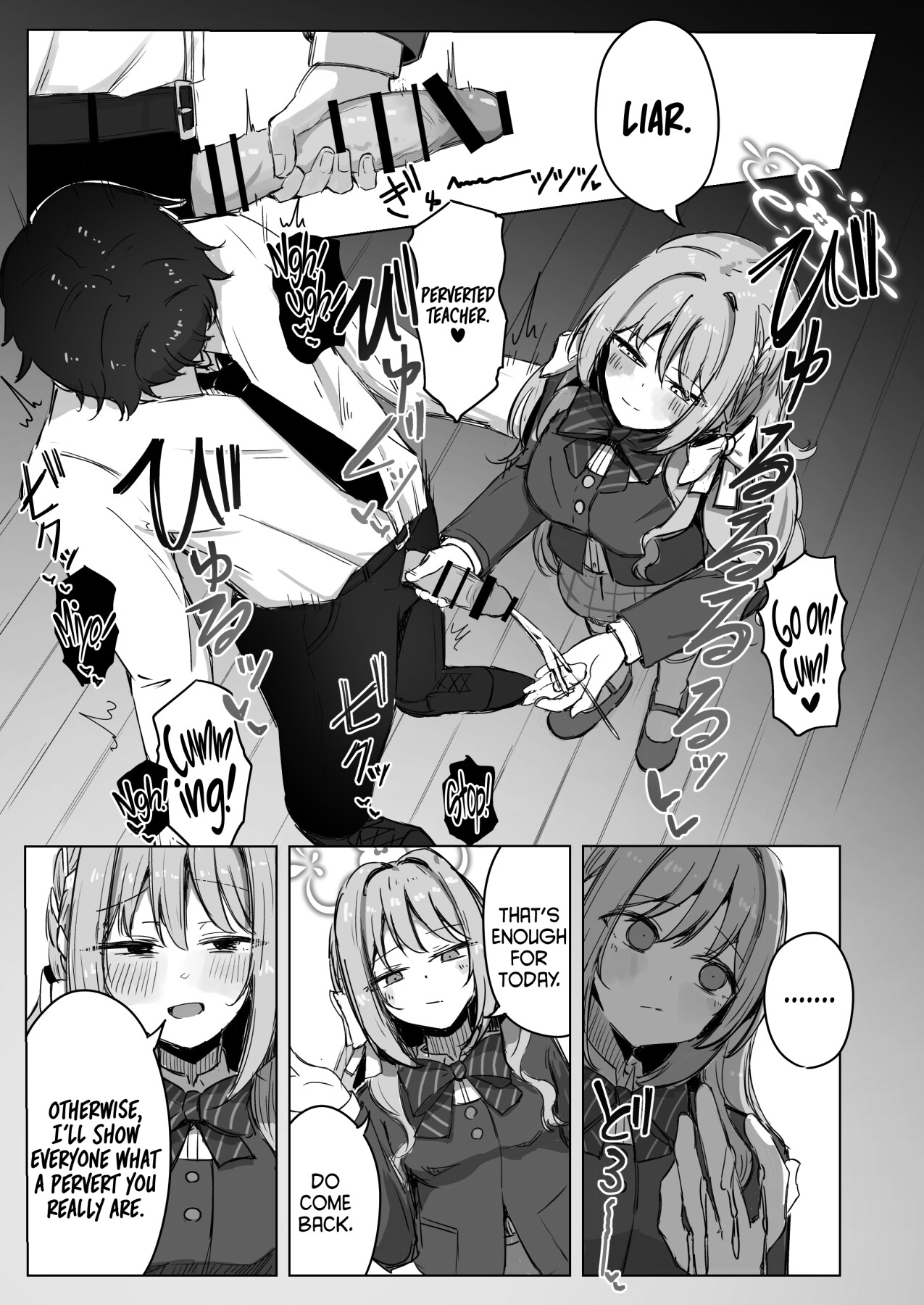 Hentai Manga Comic-If it's a dream, everything's perfectly legal-Read-10